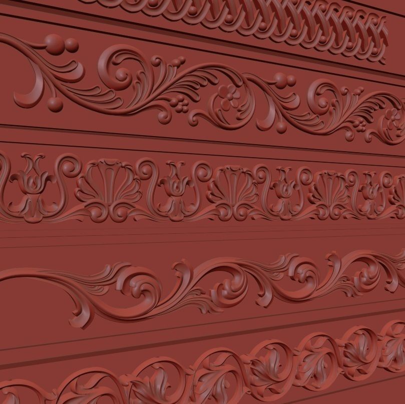 Trim Ornament 112 3D model_7