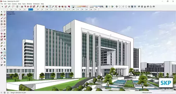 Sketchup Hotel K1