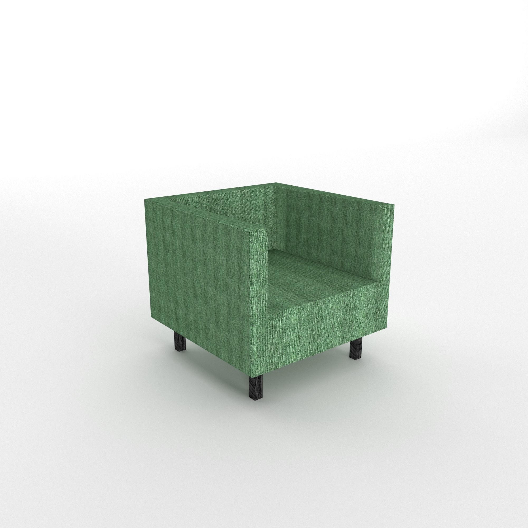 Armchair 3D model_1
