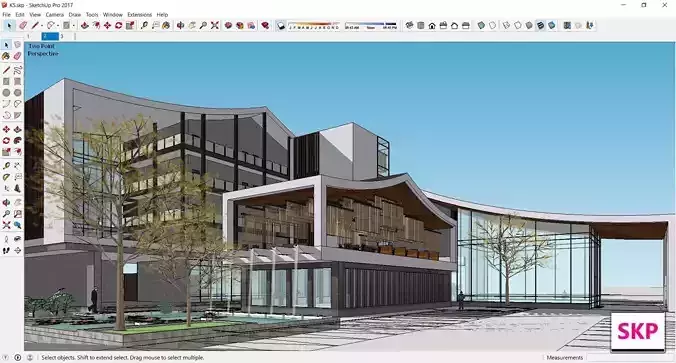 Sketchup Hotel K5
