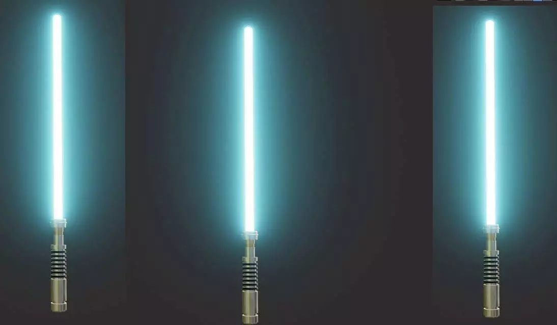 Free Lightsaber Free 3D model_0