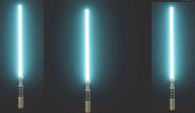Free Lightsaber Free 3D model
