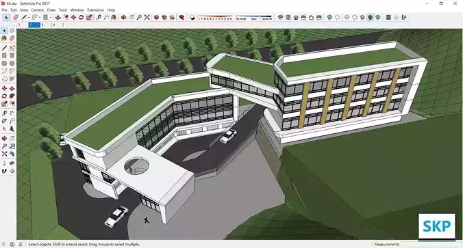 Sketchup Hotel K6