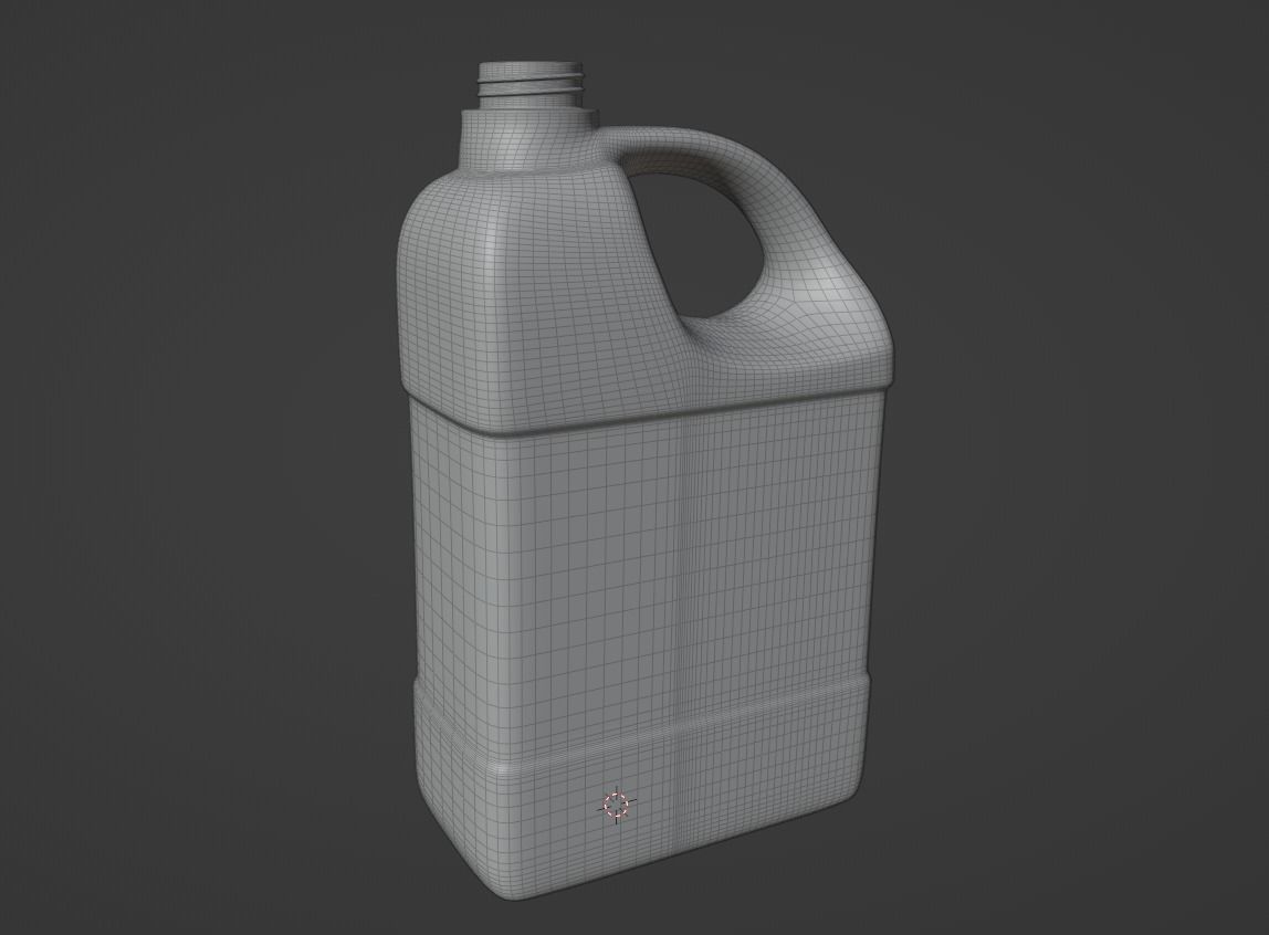 oil continer 3D model_5