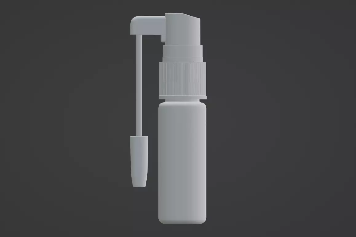 Throat spray 3D model
