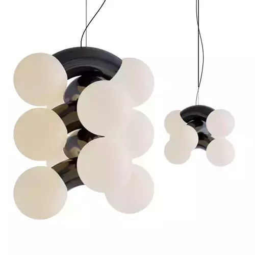 Vine Multi-Tiered Pendant Light By Caine Heintzman from ANDlight