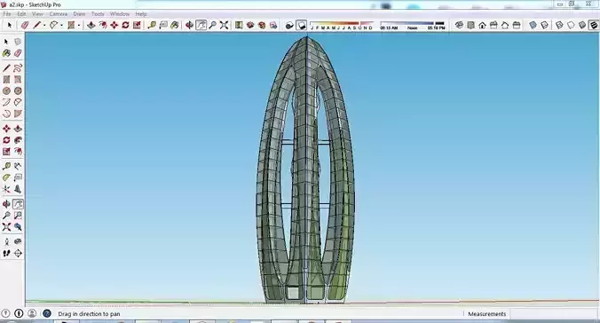 Sketchup Tower A2 Free 3D model