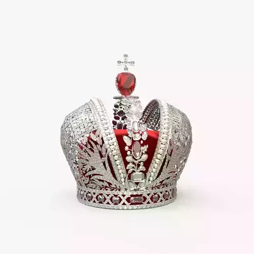 The Imperial Crown of Russia 3D model