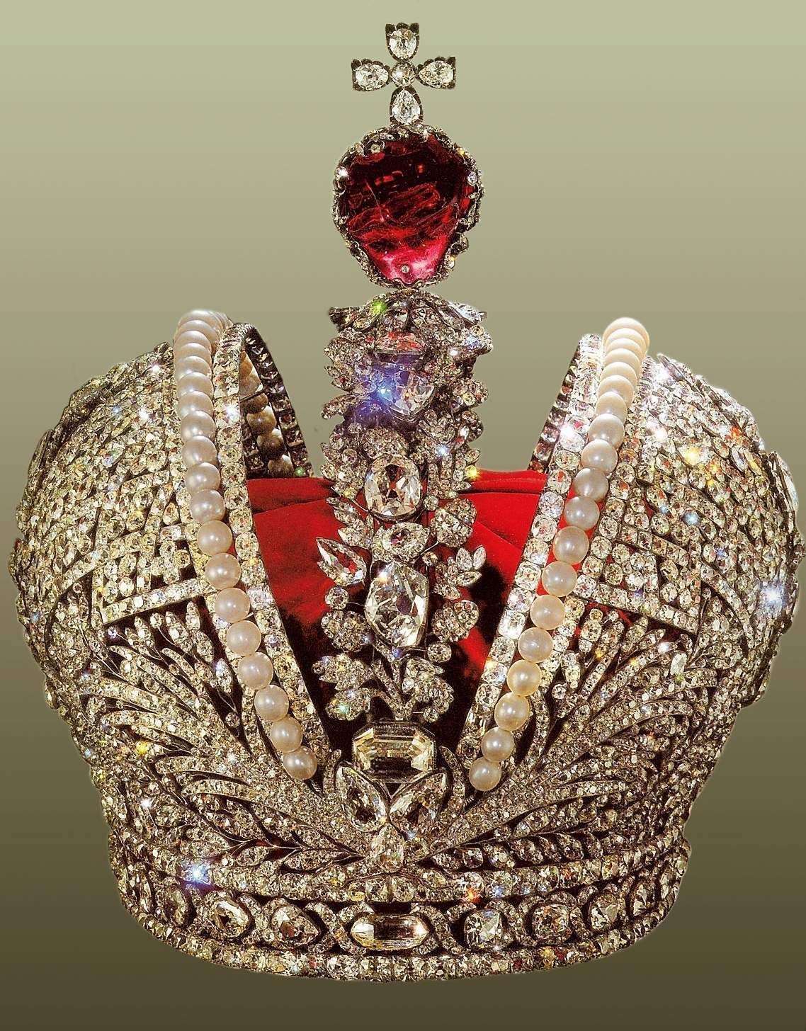 The Imperial Crown of Russia 3D model_9