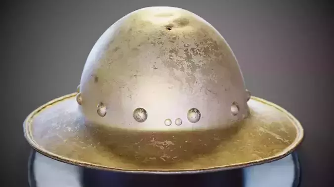 Perforated Hat Low-poly 3D model