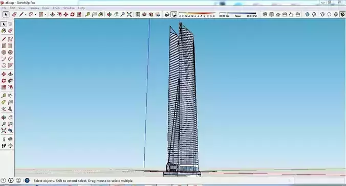 Sketchup Tower A6 Free 3D model