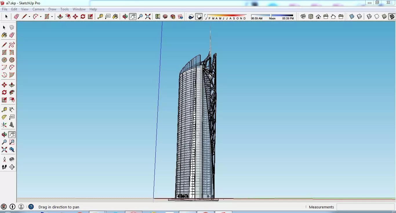 Sketchup Tower A7 Free 3D model