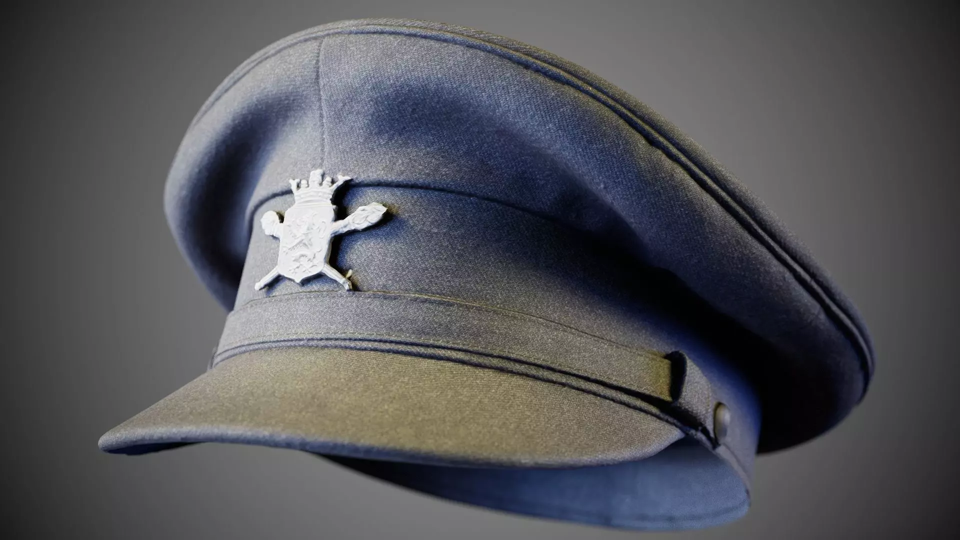 Lion Hat Low-poly 3D model