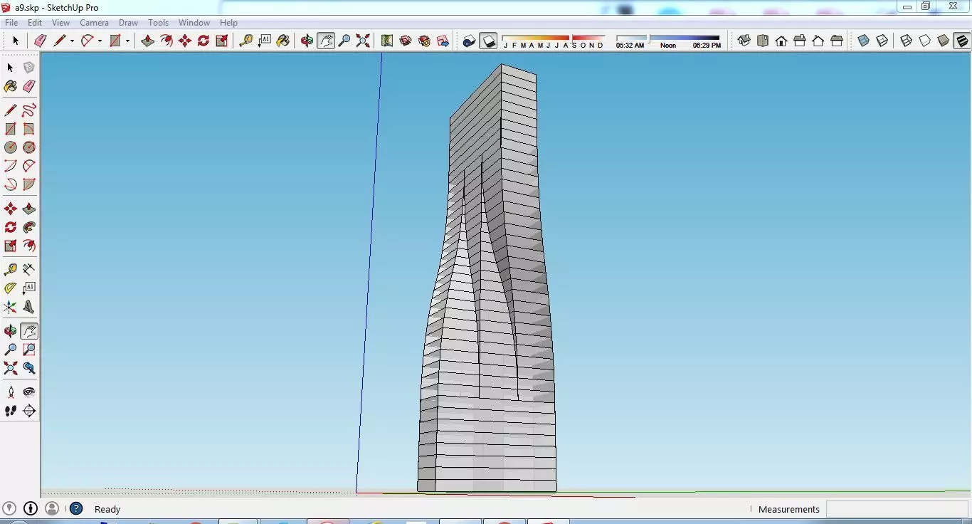Sketchup Tower A9 Free 3D model