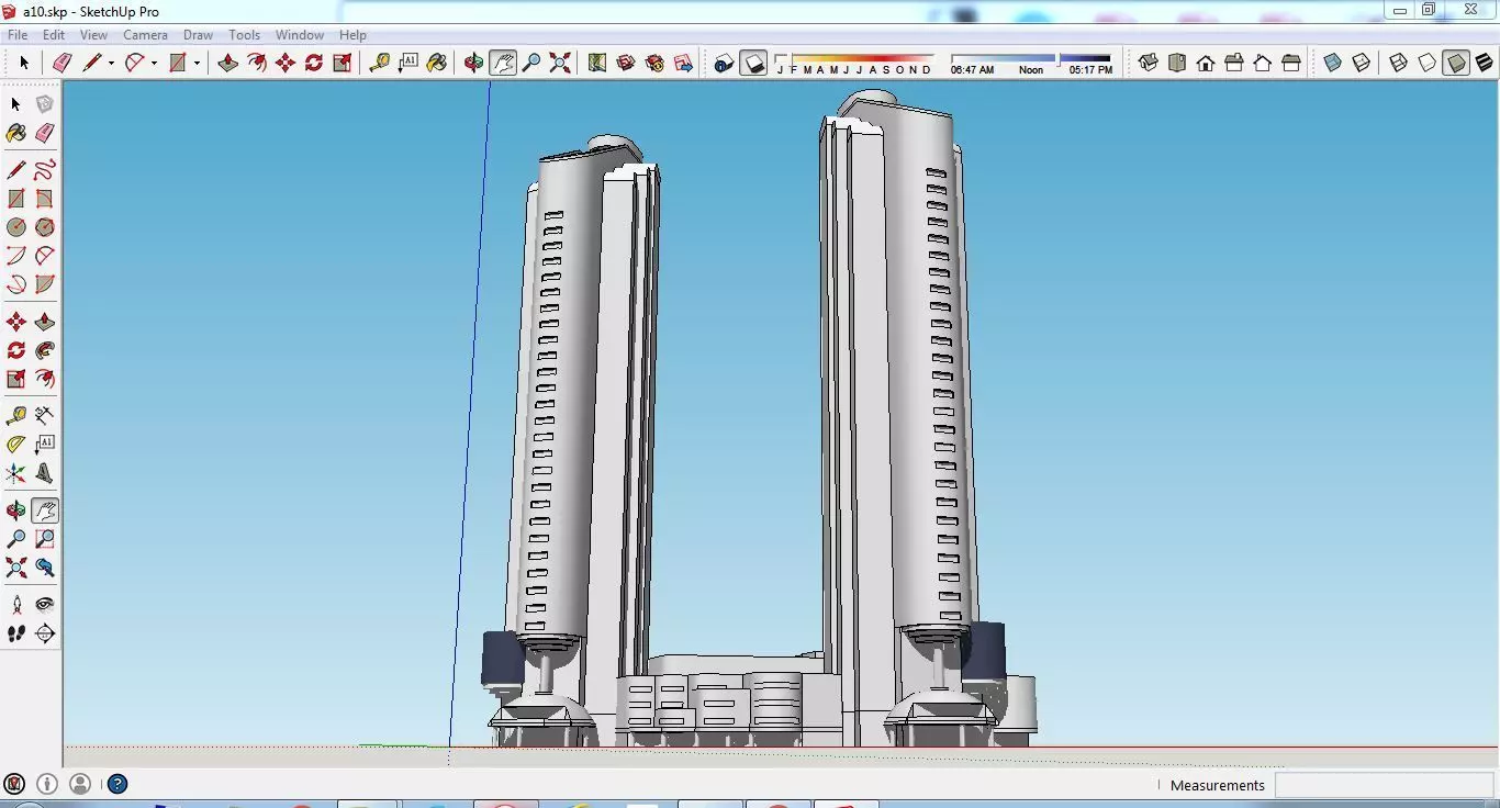 Sketchup Tower A10 Free 3D model