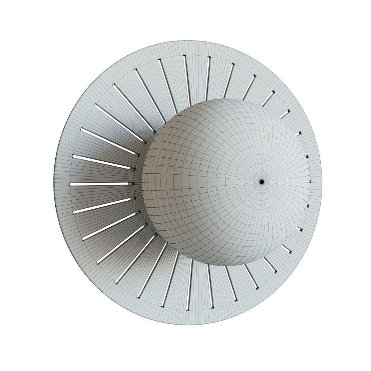 Wall sconceBalls and Discs 3D model_1