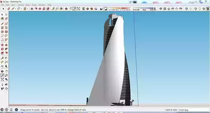 Sketchup Tower B2