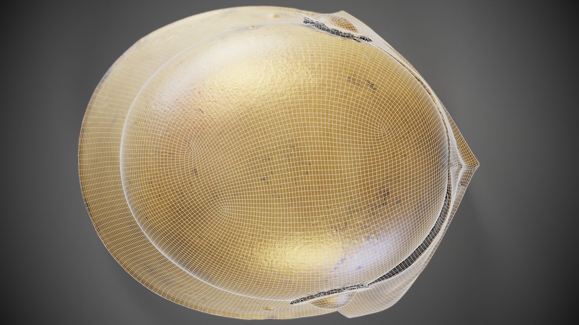 Gear Helmet Low-poly 3D model_11