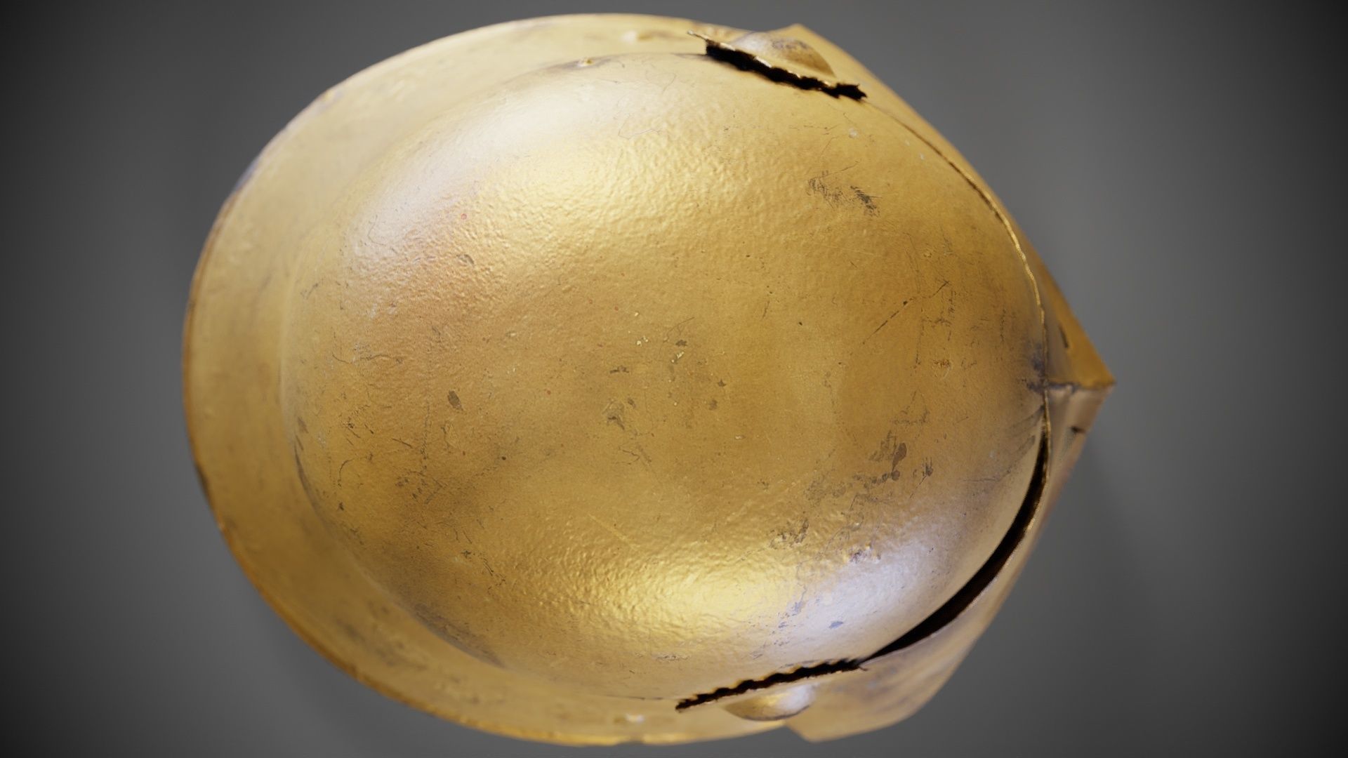 Gear Helmet Low-poly 3D model_10