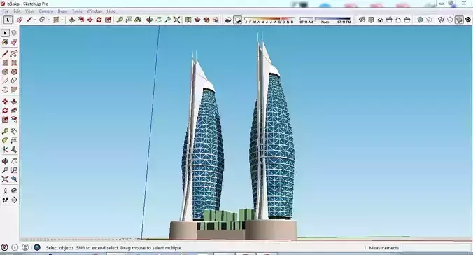 Sketchup Tower B3