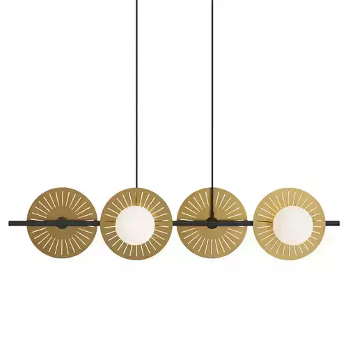 Chandelier Balls and Discs Horizontal 4
