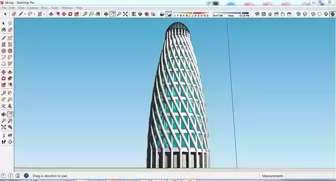 Sketchup Tower B6