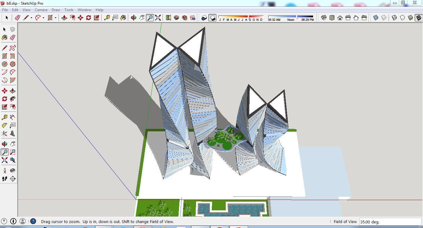 Sketchup Tower B8 Free 3D Model CGTrader sketchup-tower-b8-free-3d-model-cgtrader