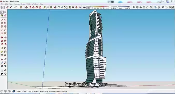 Sketchup Tower B10
