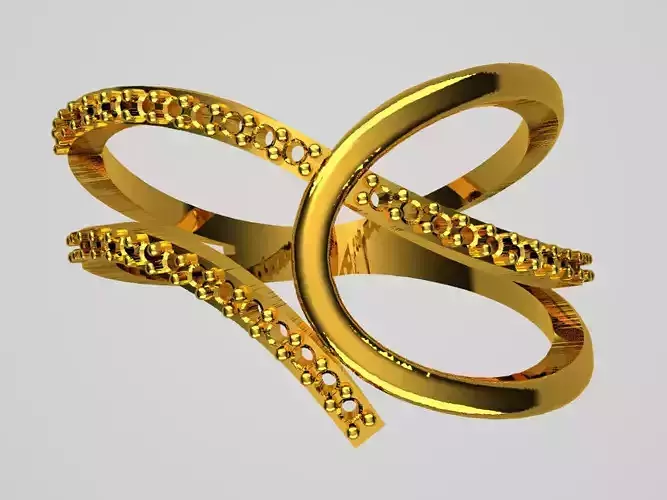 D027-TEL gold ring