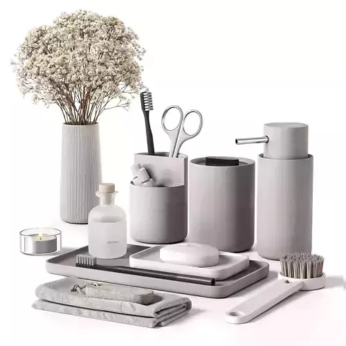 Decorative bathroom set