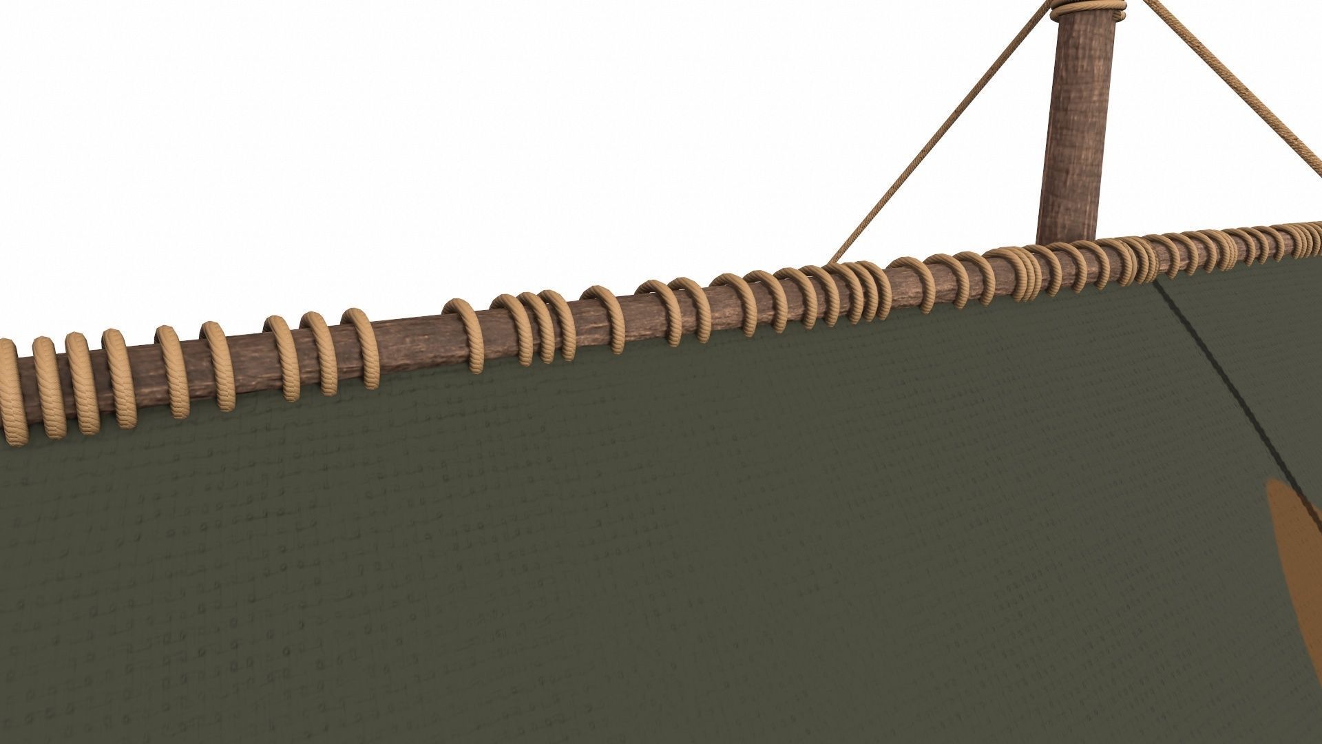 Viking Ship Low-poly 3D model_14