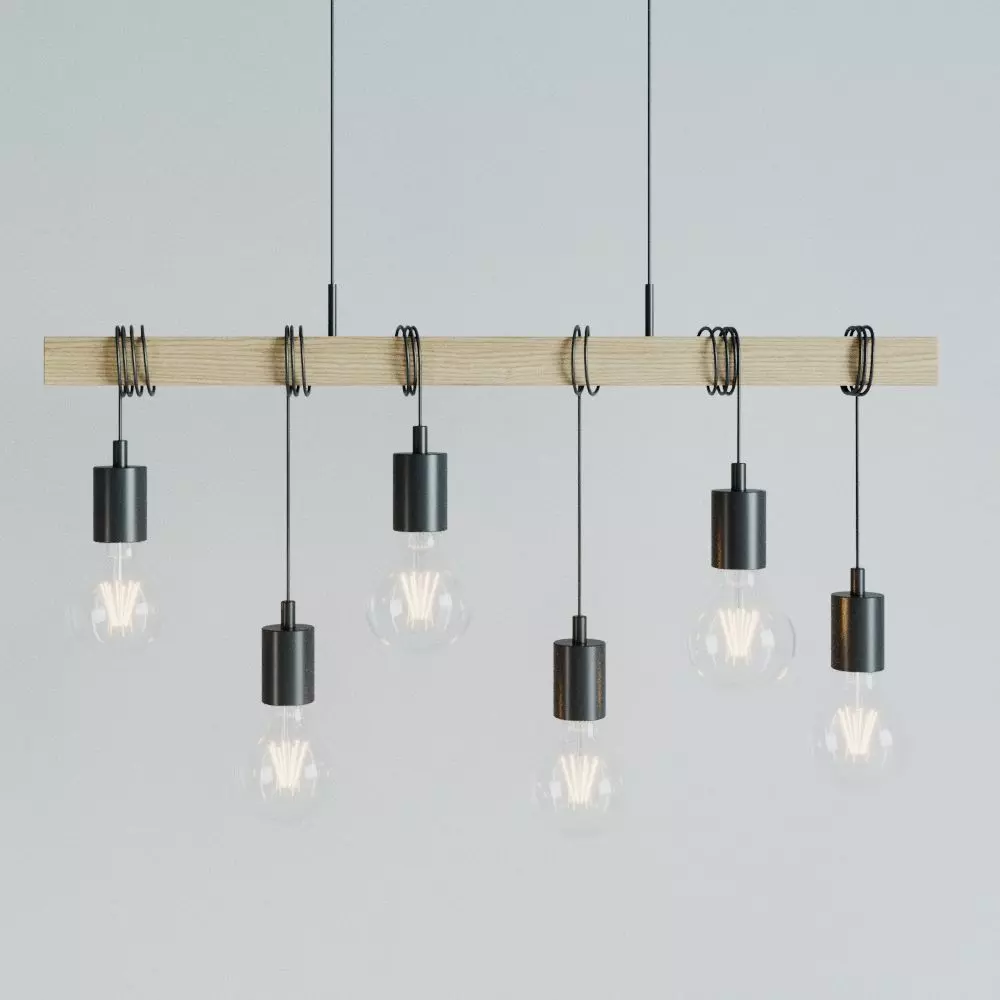 Pendant lamp Eglo 95499 3D model_0