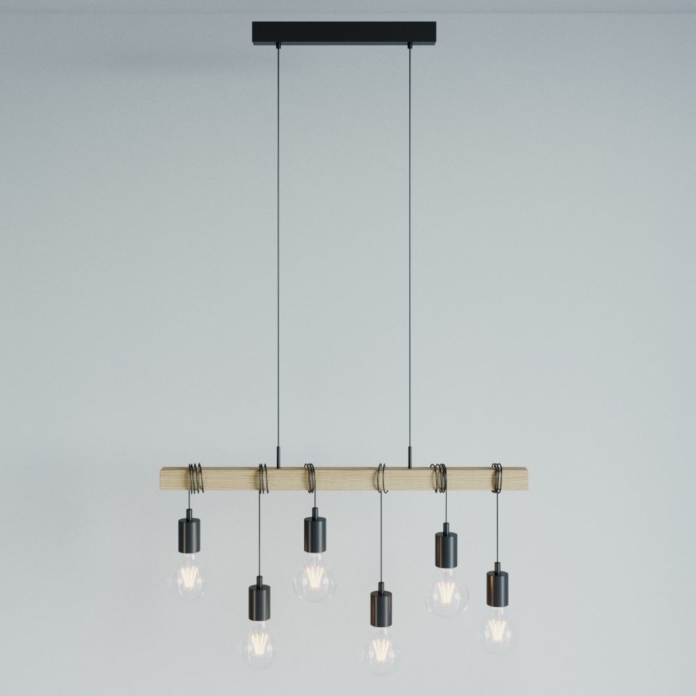 Pendant lamp Eglo 95499 3D model_1