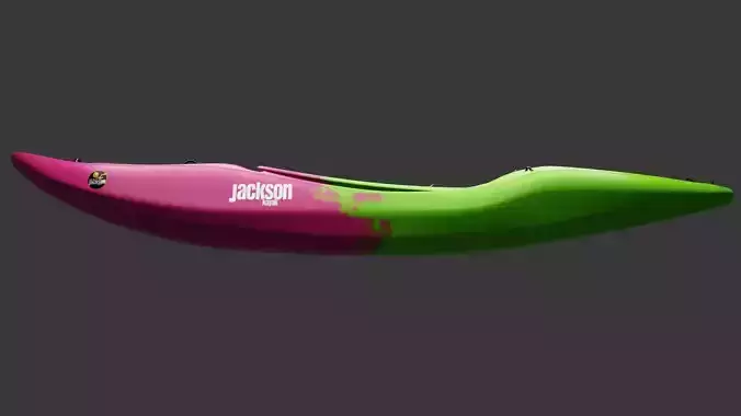 Kayak Creek - Jackson Nirvana 3D model