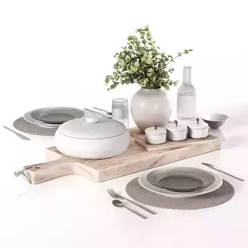 Decorative set 3D model