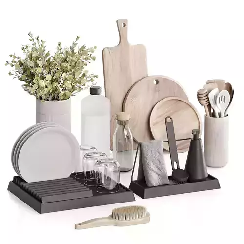 Decorative kitchen set