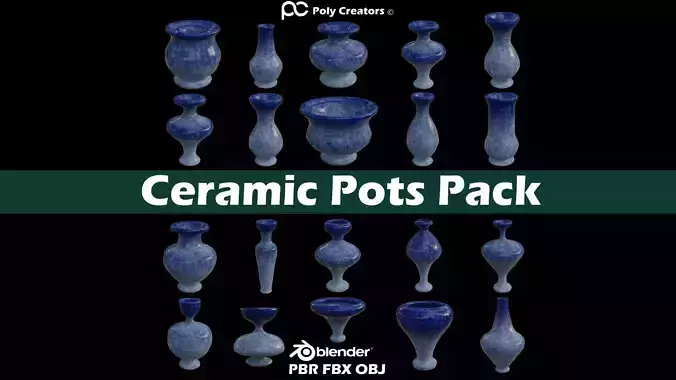 Ceramic Pots Pack