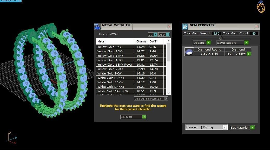 Hoop earrings round unique design 4 3D print model_6