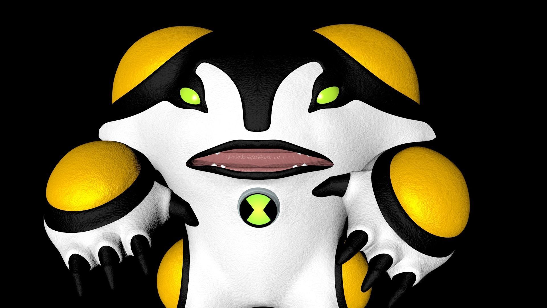 Ultimate CannonBolts Model - Ben 10 Aliens - Pack of 2 models  3D model_3