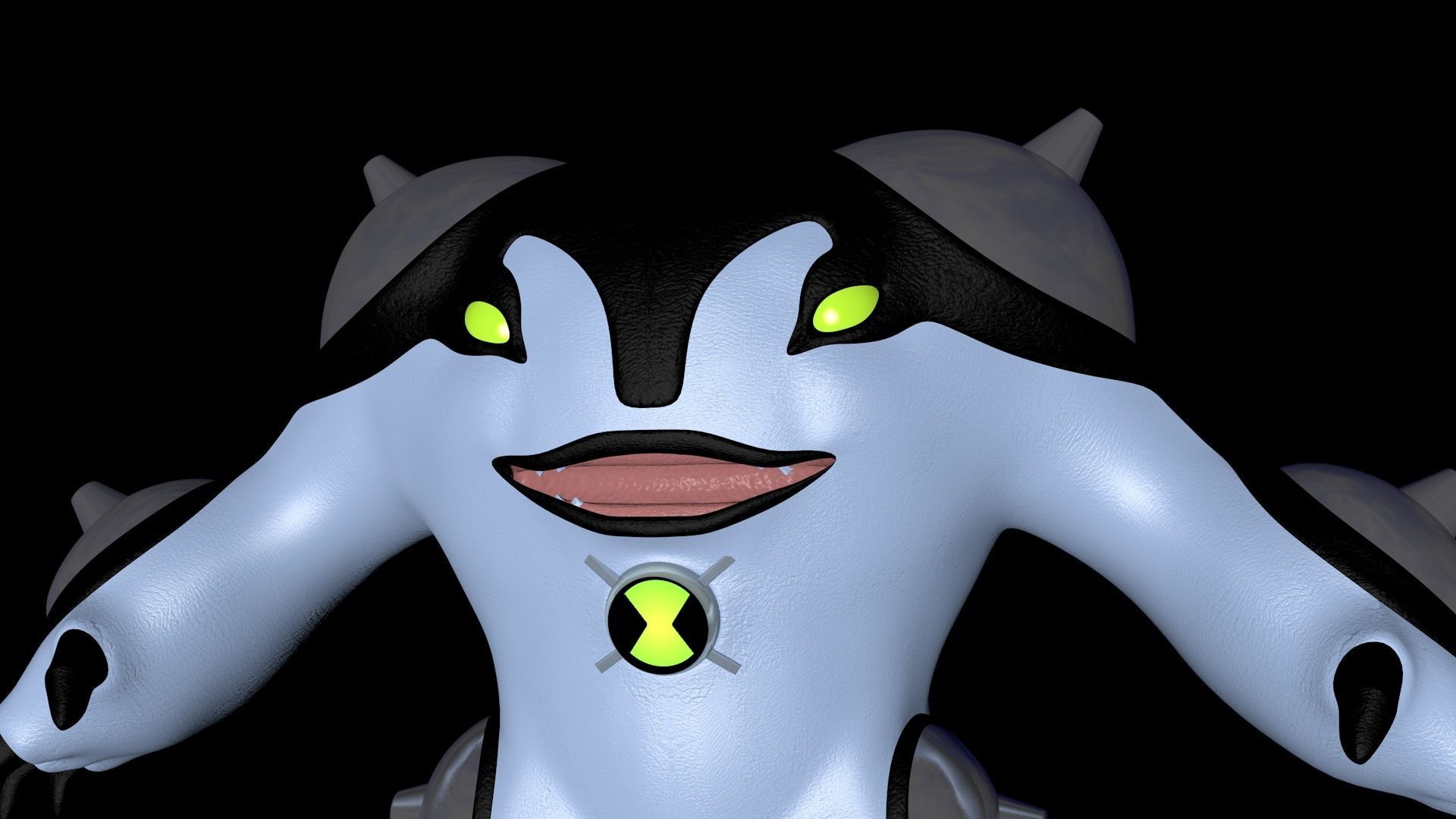 Ultimate CannonBolts Model - Ben 10 Aliens - Pack of 2 models  3D model_6