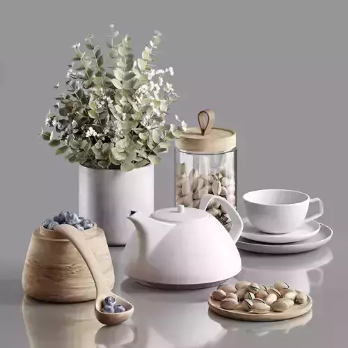 Decorative kitchen set