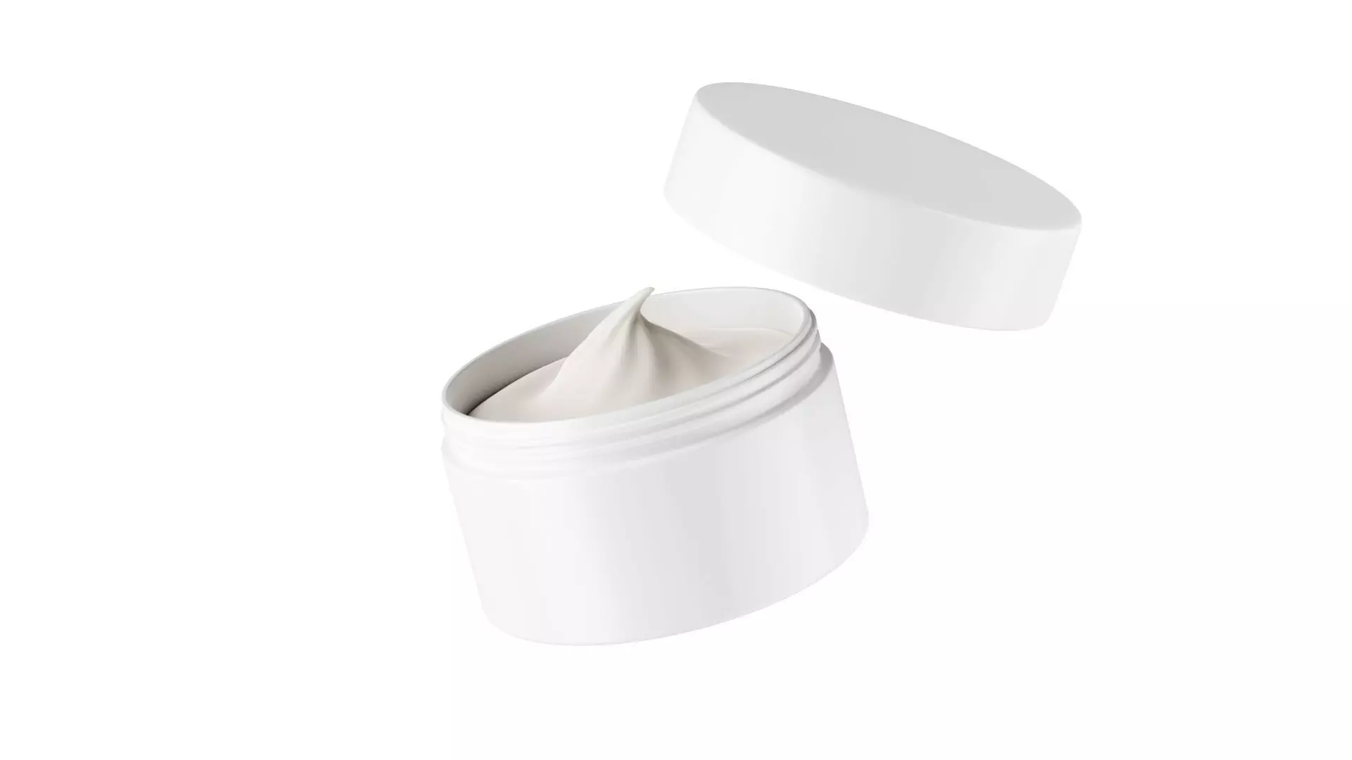 Cream Jar Mockup 3D model_0