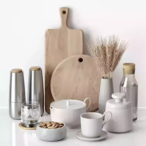 Decorative kitchen set