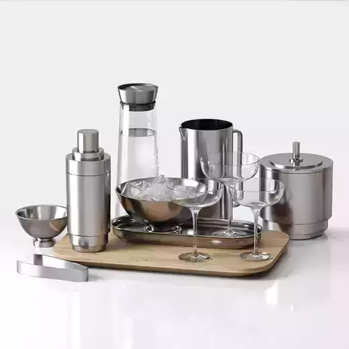 Decorative kitchen set