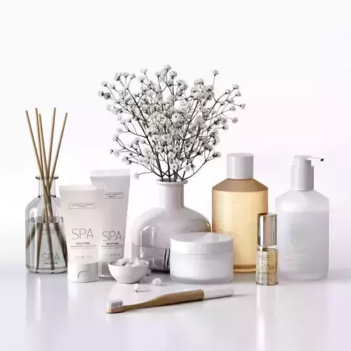 Decorative bathroom set