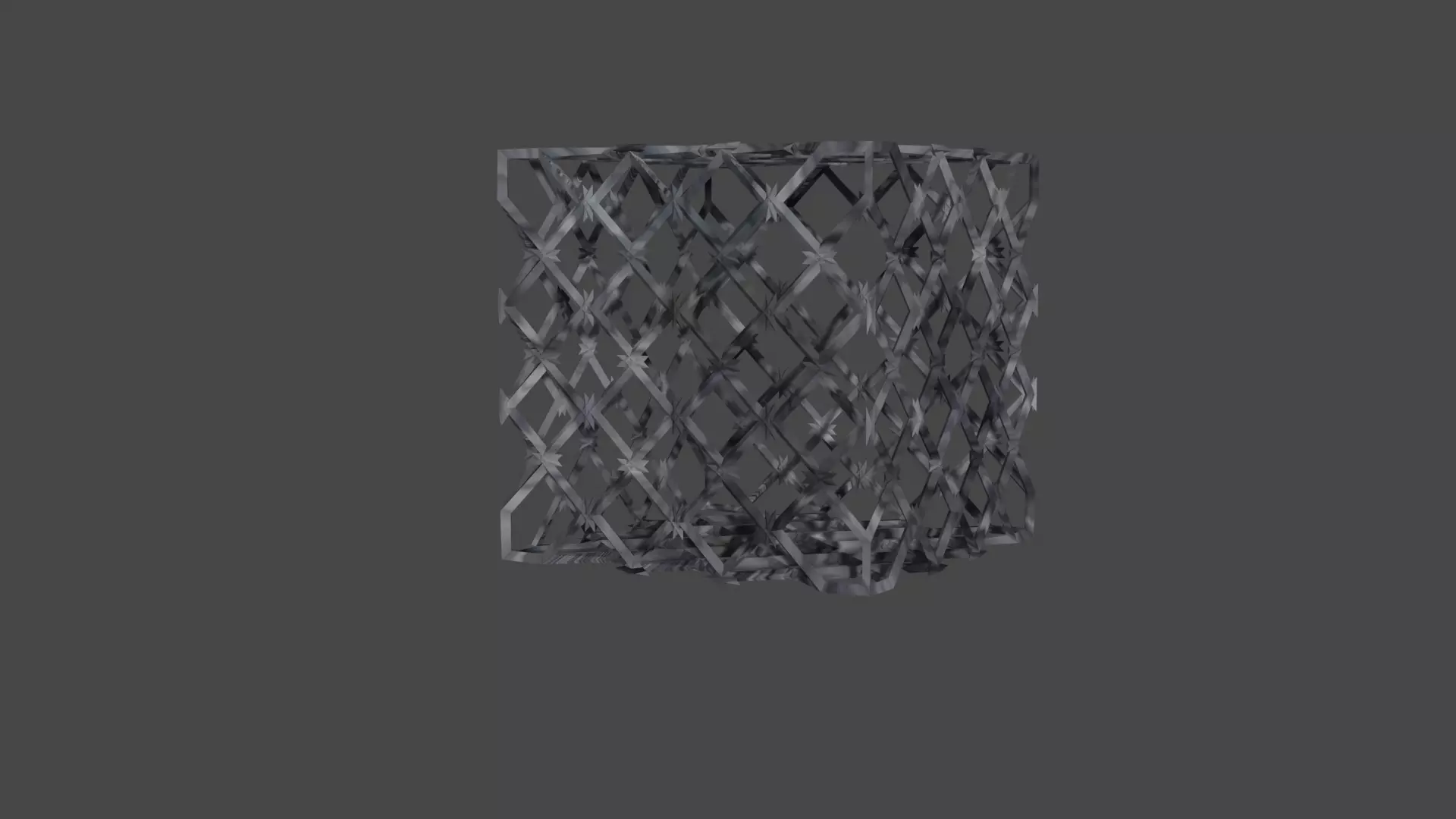 animal cage 3D print model_0