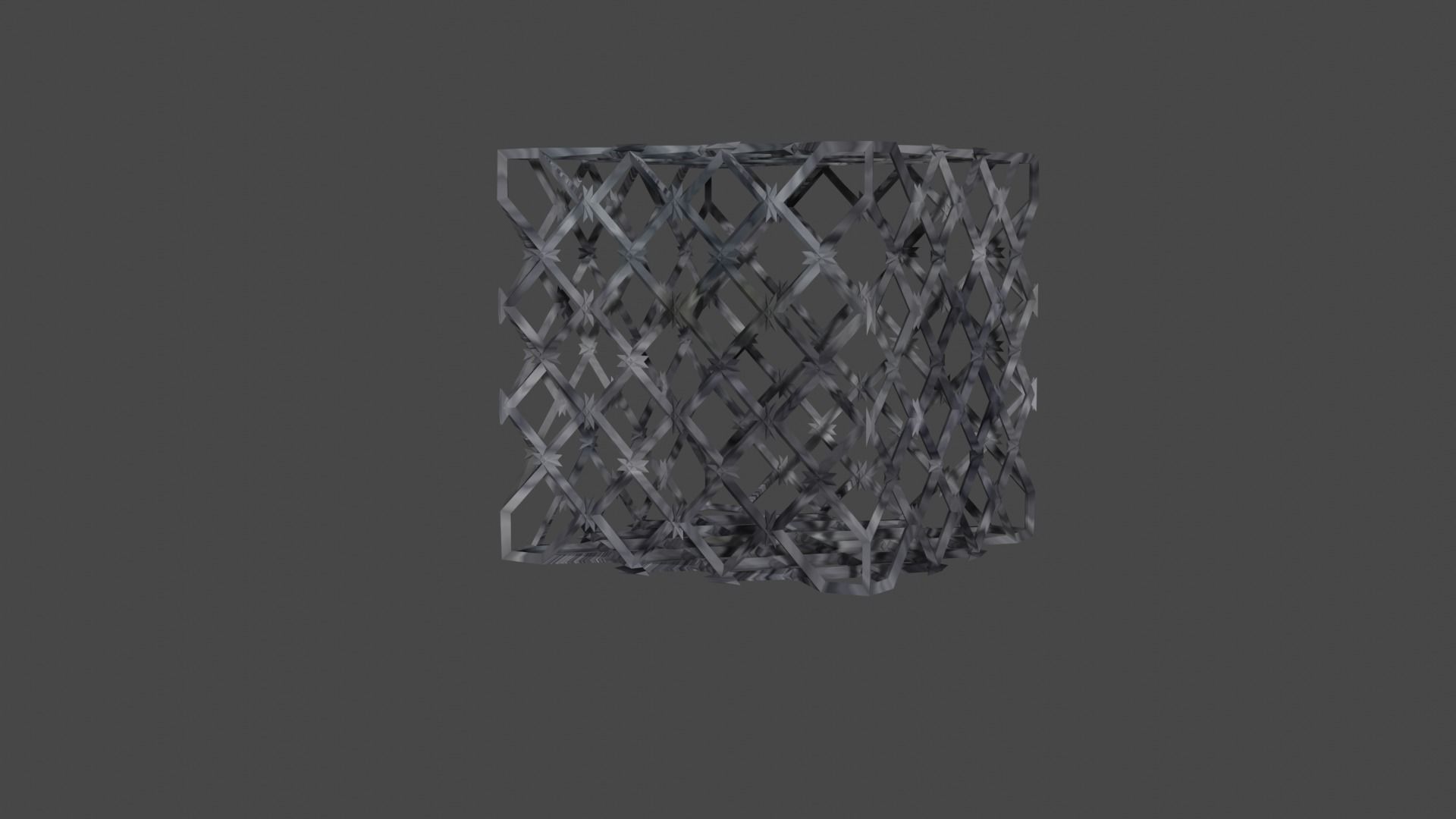 animal cage 3D print model_1