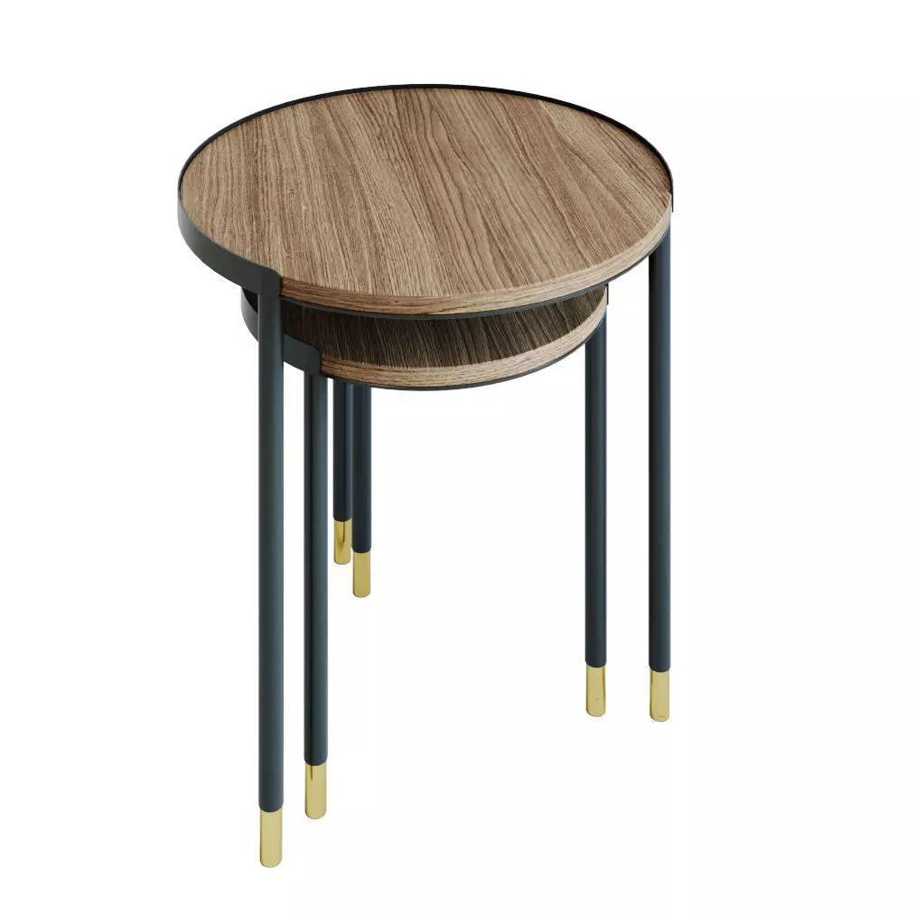 Coffee table set - ALINER CC0756M46 3D model_0