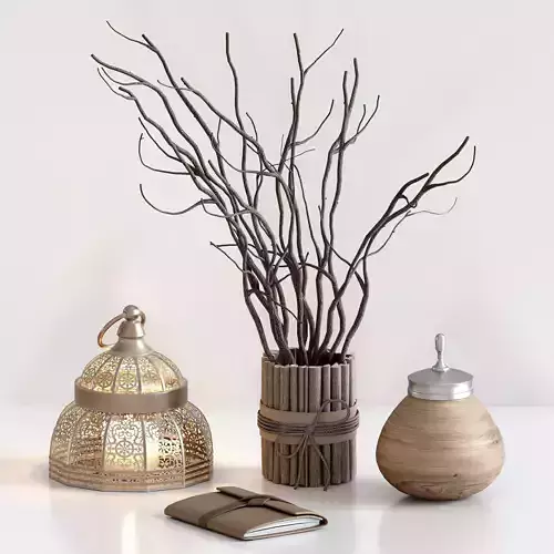 Decorative set 3D model