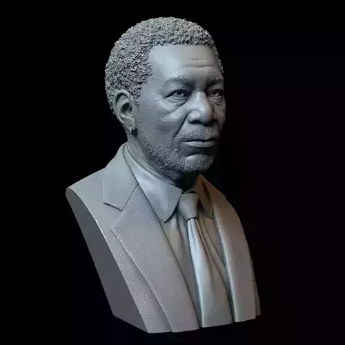 Morgan Freeman 3D print model